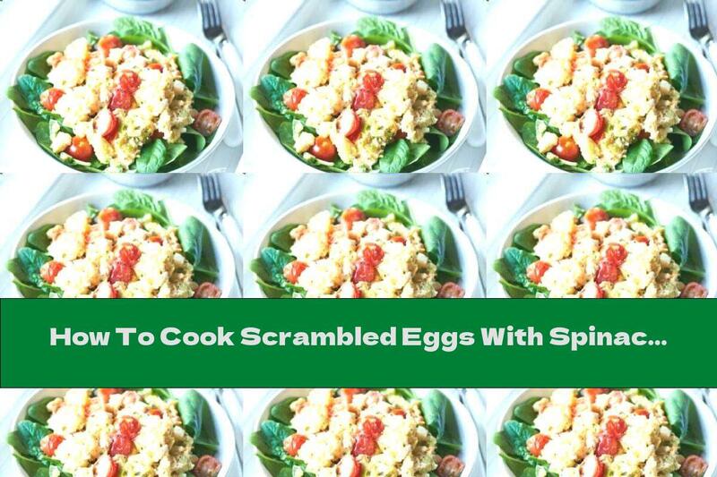 How To Cook Scrambled Eggs With Spinach And Feta Cheese - Recipe