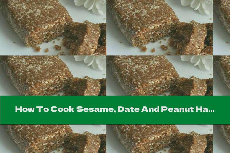 How To Cook Sesame, Date And Peanut Halva - Recipe
