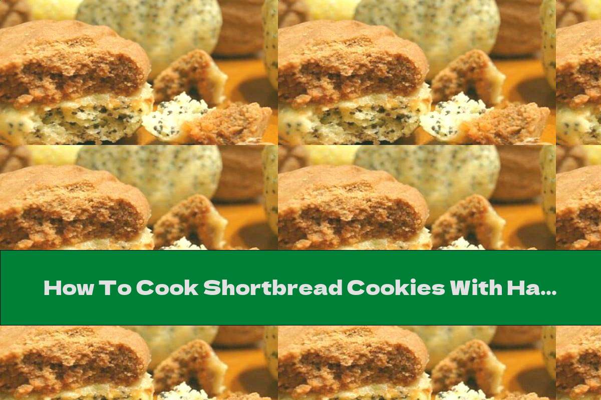 How To Cook Shortbread Cookies With Halva Cream - Recipe