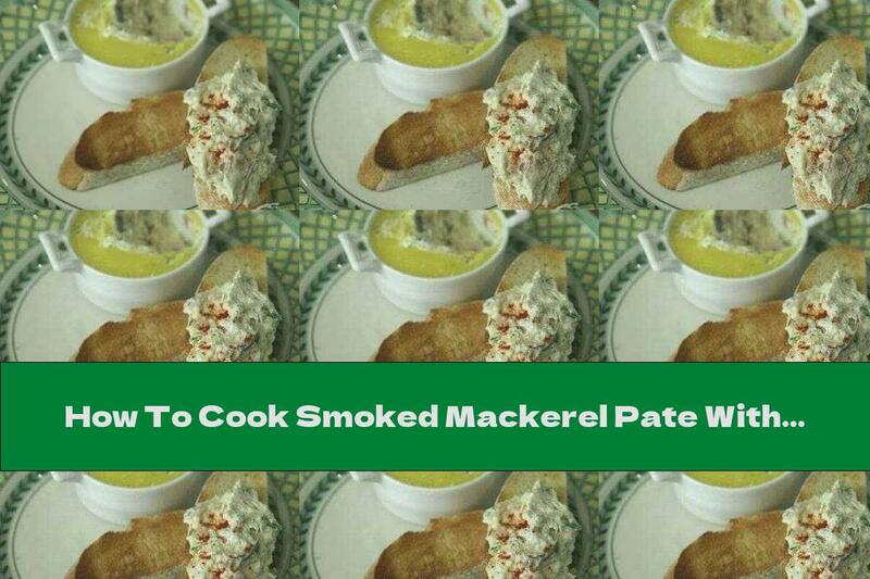 How To Cook Smoked Mackerel Pate With Onion And Lemon - Recipe