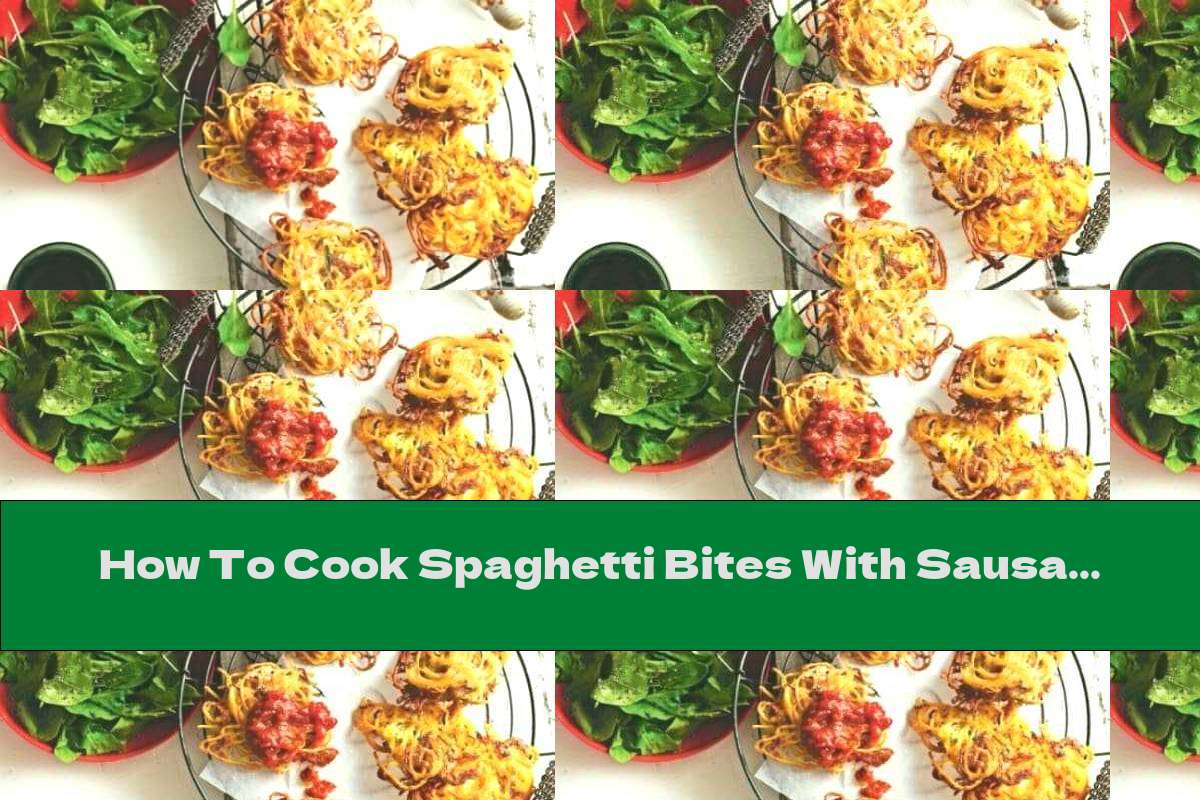 How To Cook Spaghetti Bites With Sausage And Zucchini - Recipe