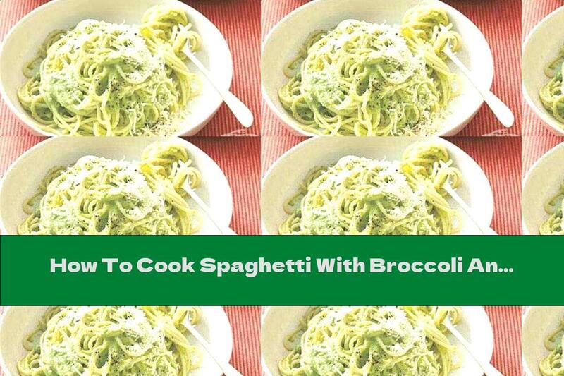 How To Cook Spaghetti With Broccoli And Parmesan Pesto - Recipe