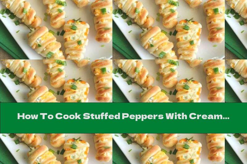 How To Cook Stuffed Peppers With Cream Cheese And Yellow Cheese In Batter - Recipe