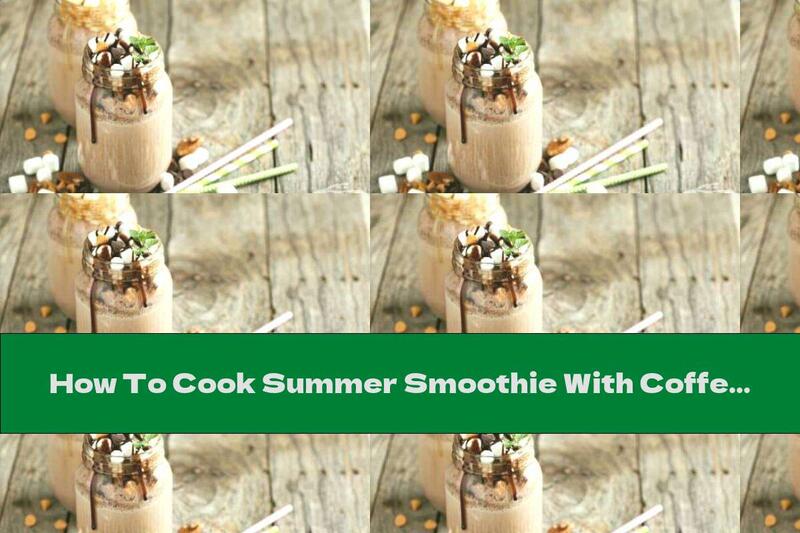 How To Cook Summer Smoothie With Coffee, Banana And Cinnamon - Recipe