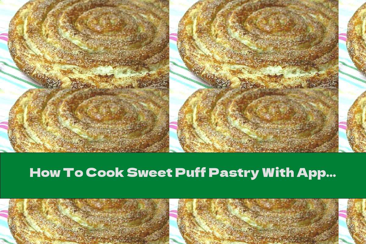 How To Cook Sweet Puff Pastry With Apples, Bananas And Walnuts Recipe
