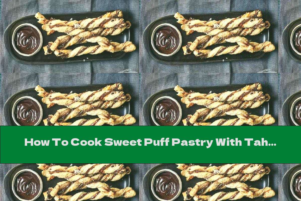 How To Cook Sweet Puff Pastry With Tahini And Honey - Recipe