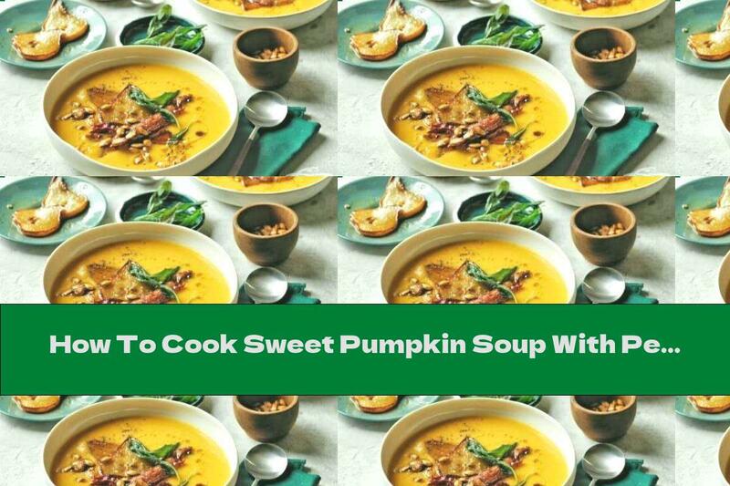 How To Cook Sweet Pumpkin Soup With Pears - Recipe