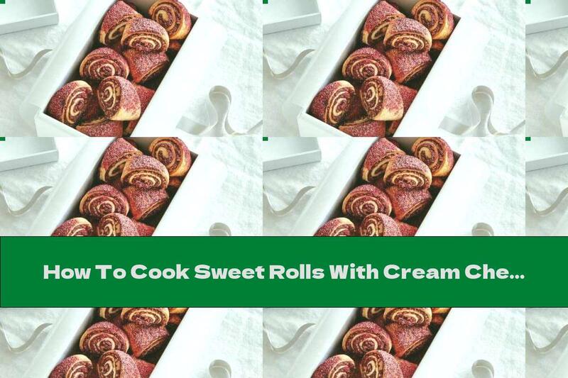 How To Cook Sweet Rolls With Cream Cheese, Walnuts And Raspberry Jam - Recipe