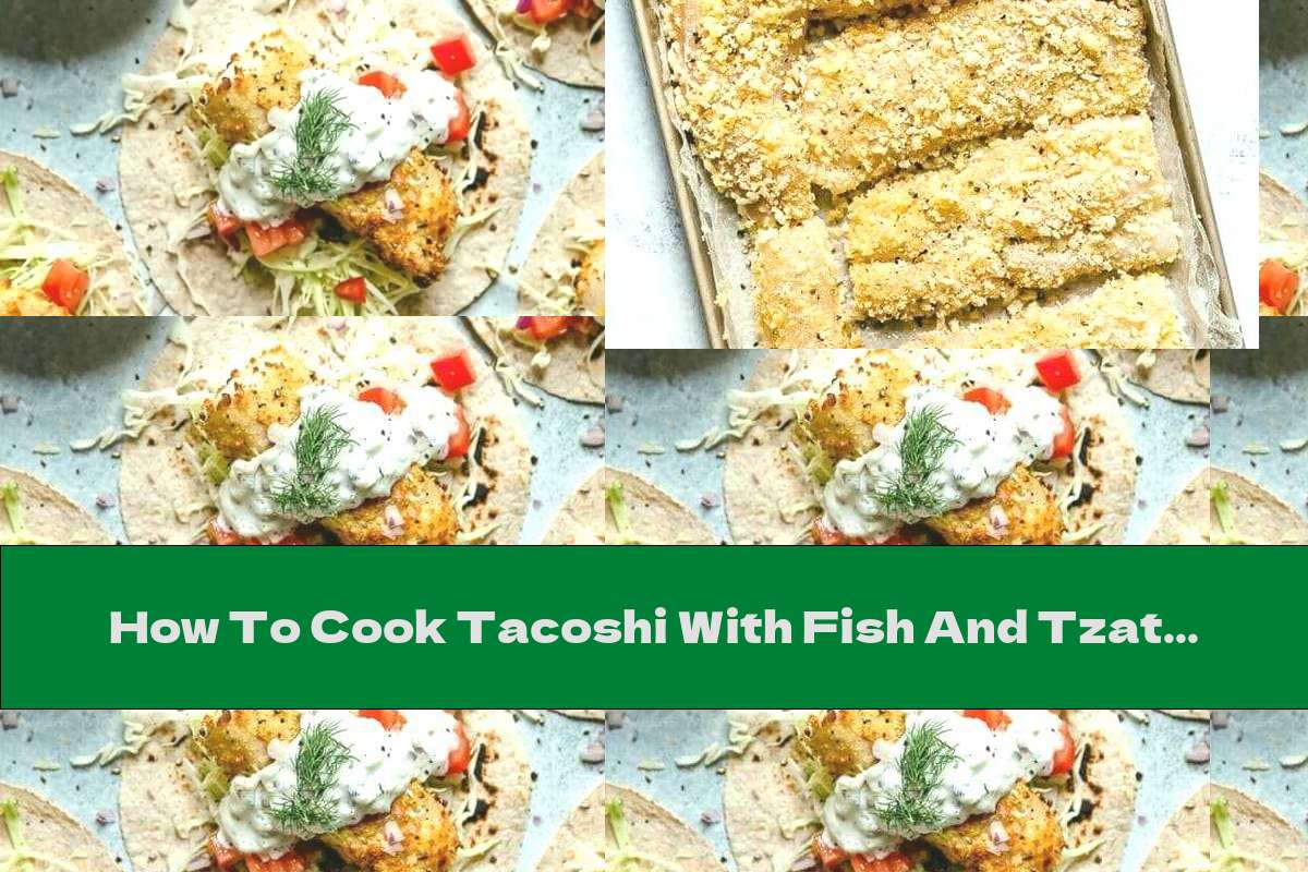 How To Cook Tacoshi With Fish And Tzatzi Sauce - Recipe