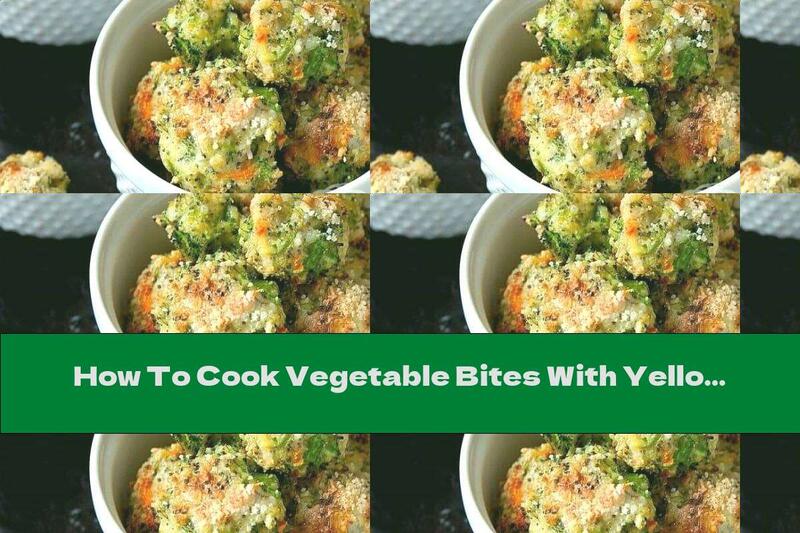 How To Cook Vegetable Bites With Yellow Cheese And Garlic - Recipe