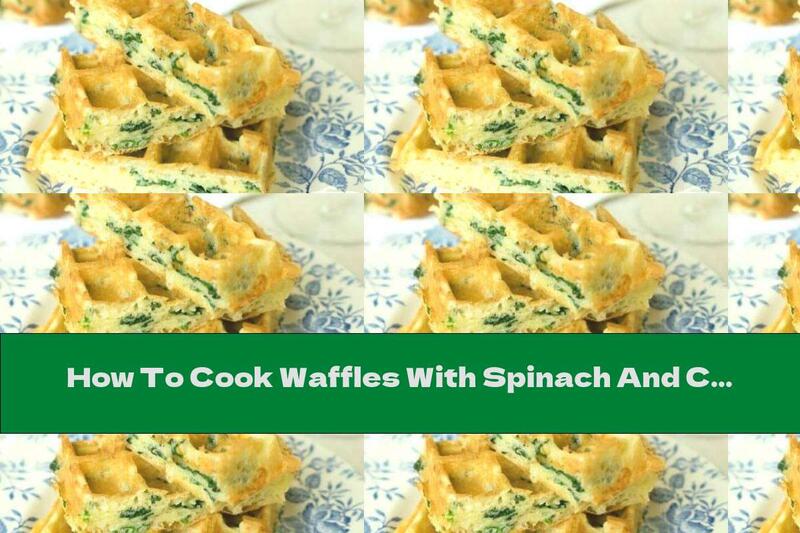 How To Cook Waffles With Spinach And Cheese - Recipe