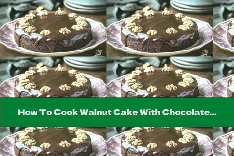 How To Cook Walnut Cake With Chocolate Mousse - Recipe