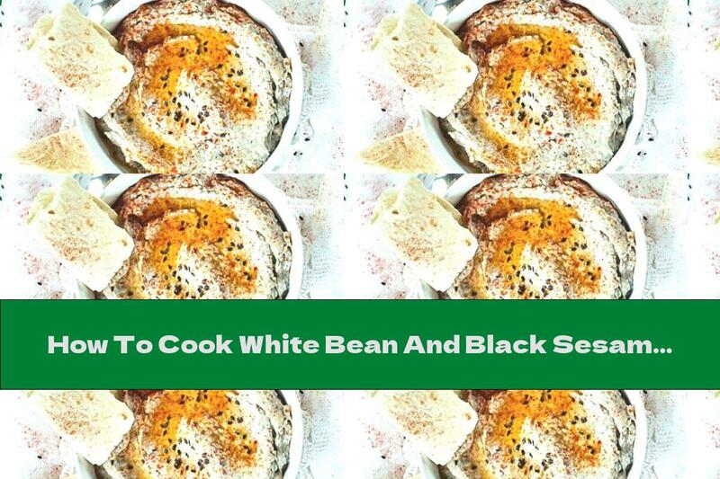 How To Cook White Bean And Black Sesame Hummus - Recipe