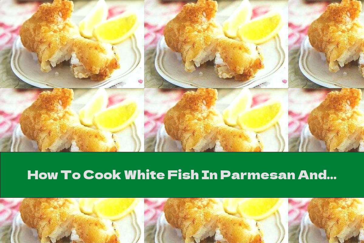 How To Cook White Fish In Parmesan And Lemon Breaded - Recipe
