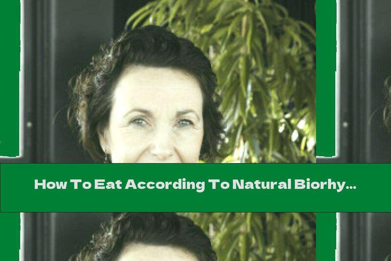 How To Eat According To Natural Biorhythms?