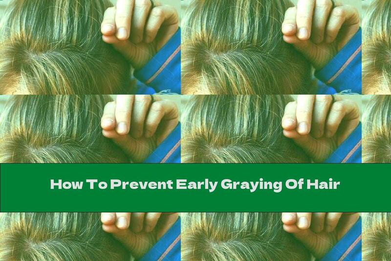 How To Prevent Early Graying Of Hair