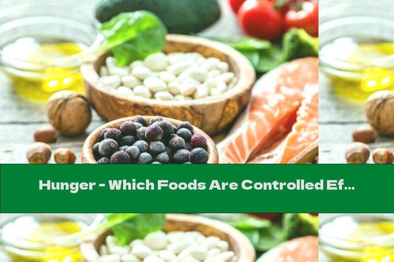 Hunger - Which Foods Are Controlled Effectively?