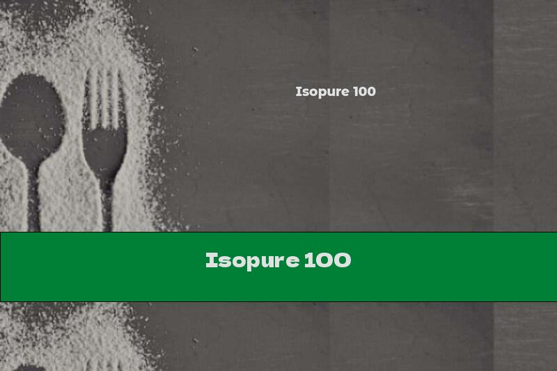 Isopure 100