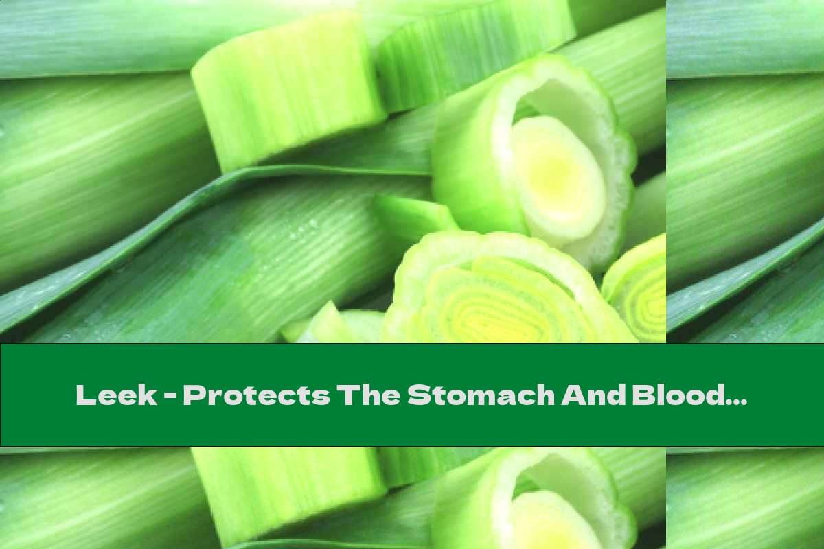 Leek - Protects The Stomach And Blood Vessels