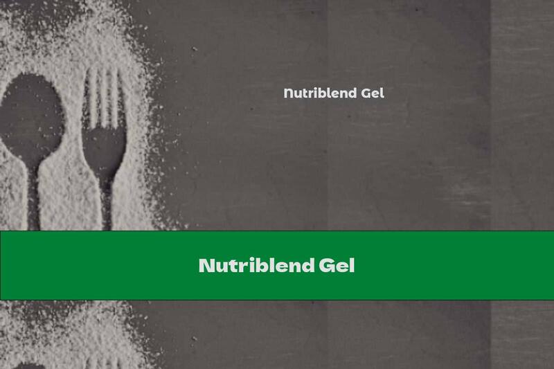 Nutriblend Gel
