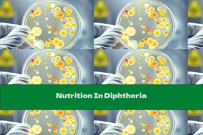 Nutrition In Diphtheria