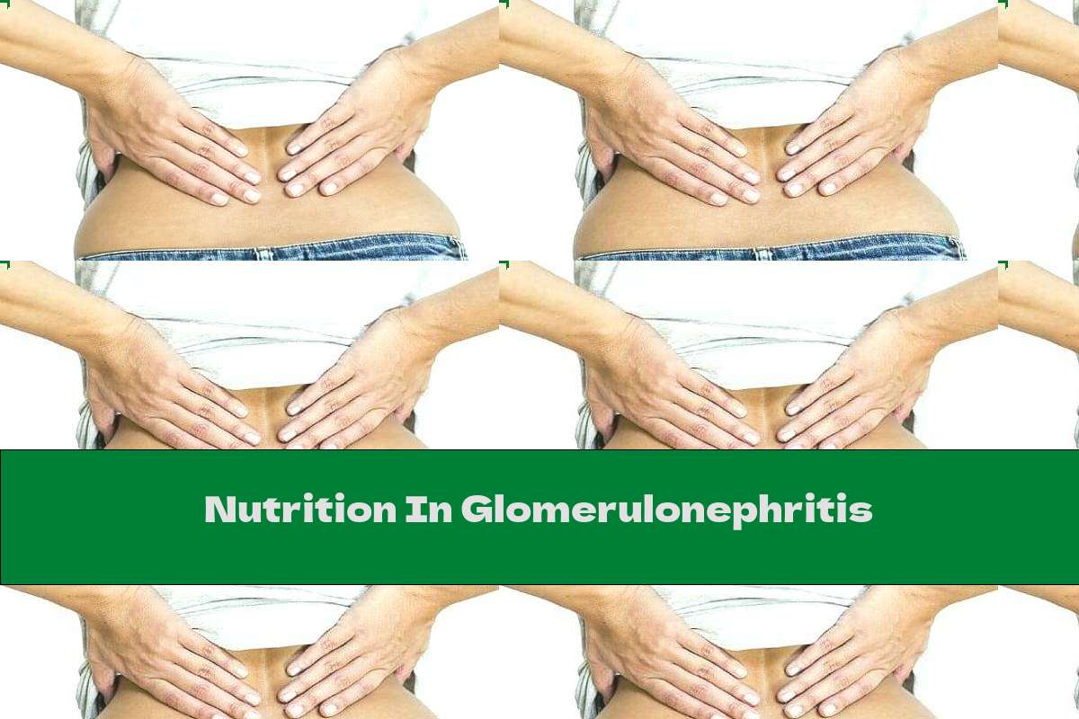 Nutrition In Glomerulonephritis