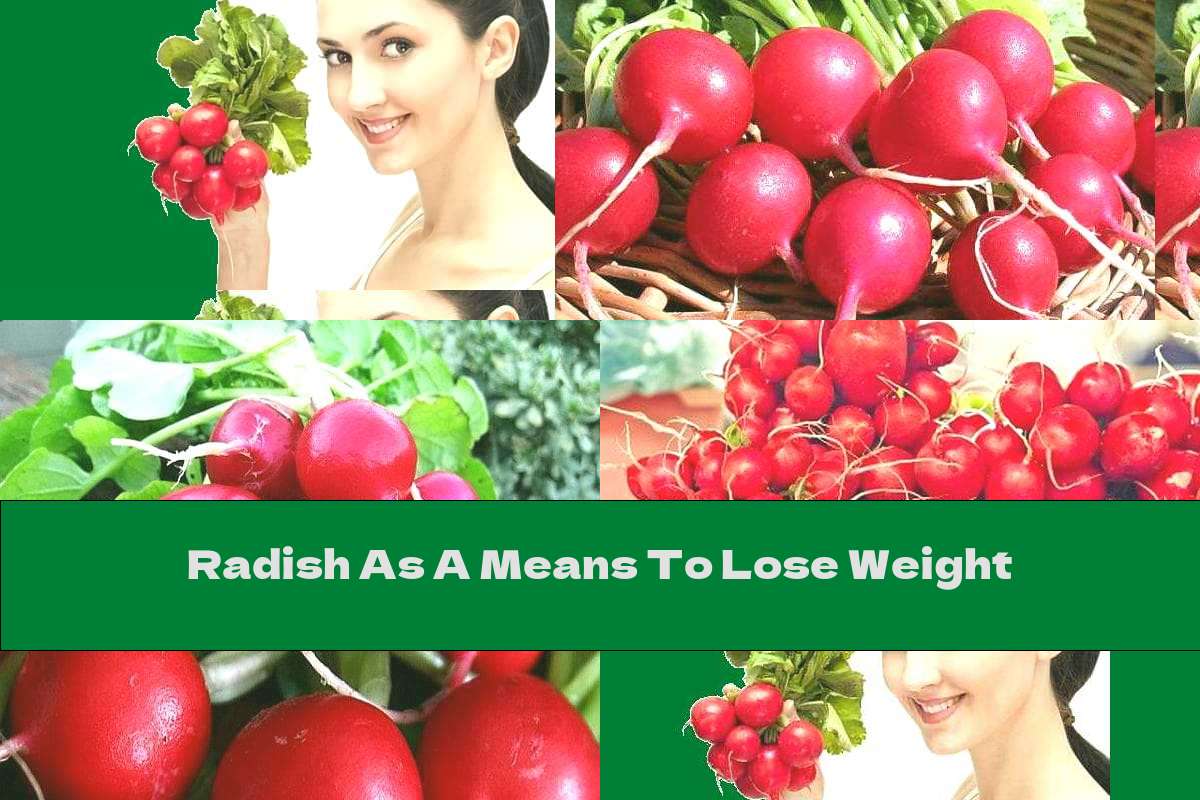 Radish As A Means To Lose Weight