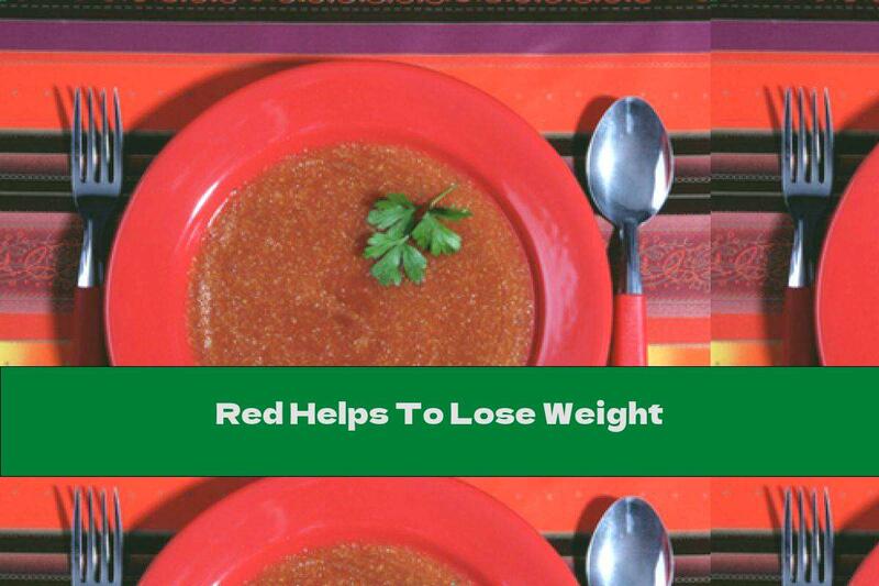 Red Helps To Lose Weight