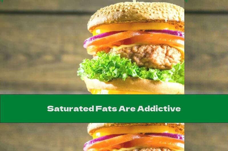 Saturated Fats Are Addictive