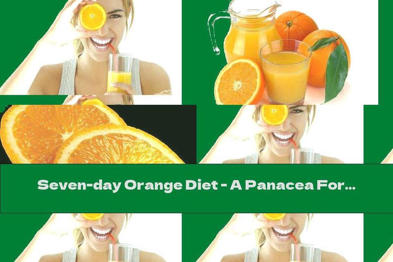 Seven-day Orange Diet - A Panacea For Weight Loss