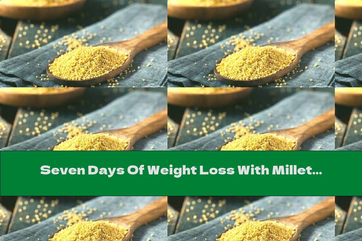 Seven Days Of Weight Loss With Millet (plus Recipes For Meals)