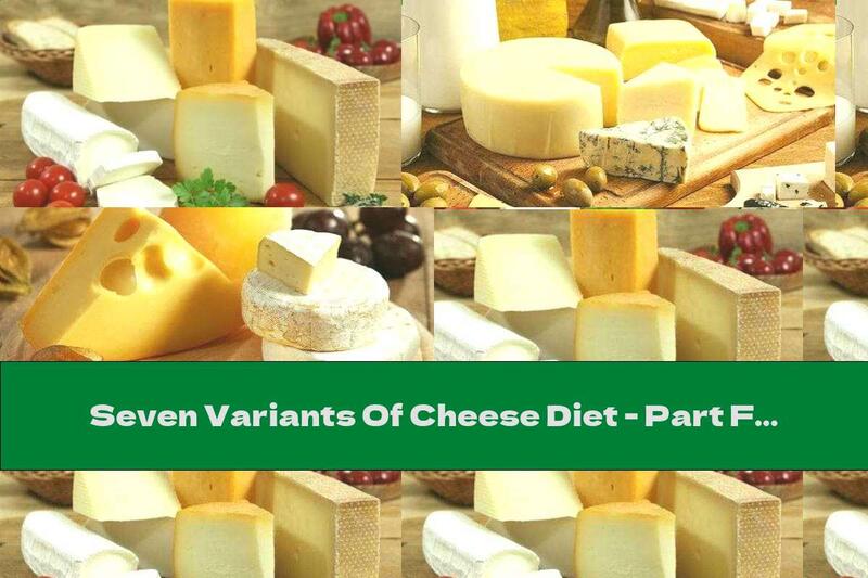 Seven Variants Of Cheese Diet - Part Four
