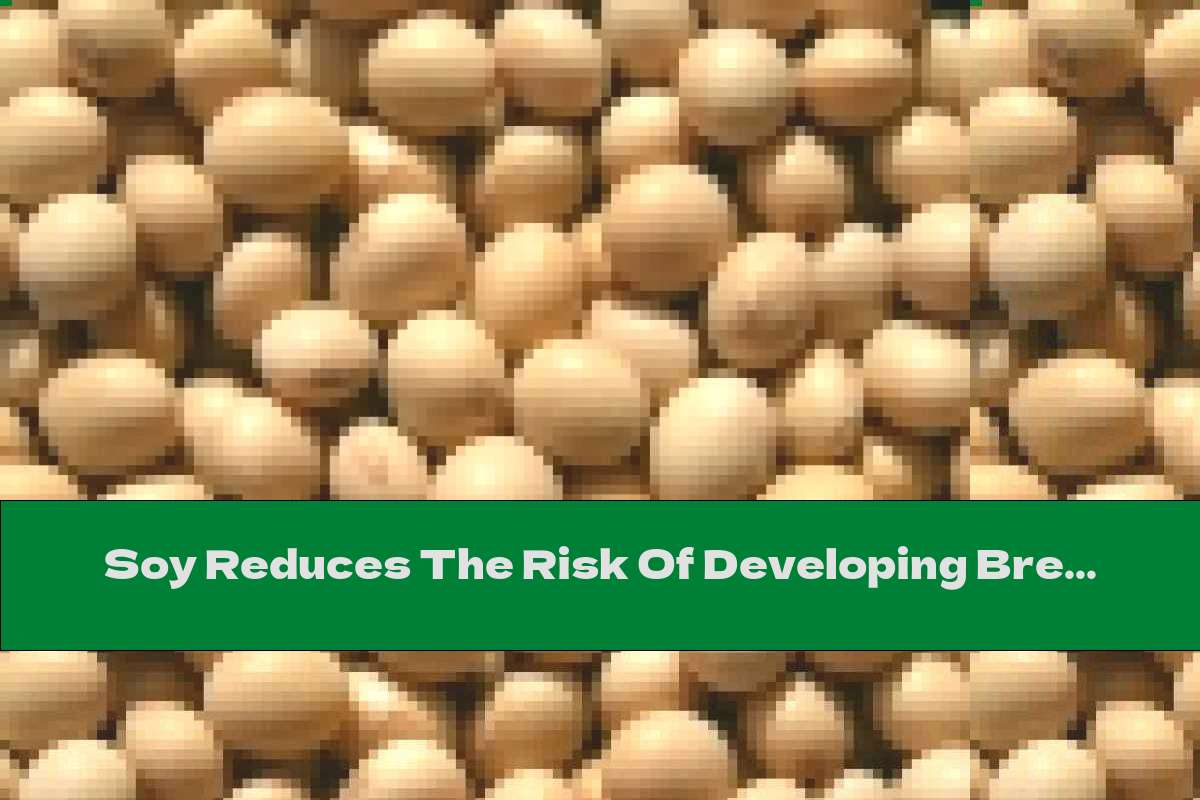Soy Reduces The Risk Of Developing Breast Cancer