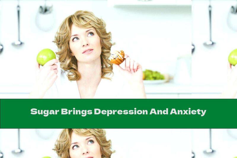 Sugar Brings Depression And Anxiety