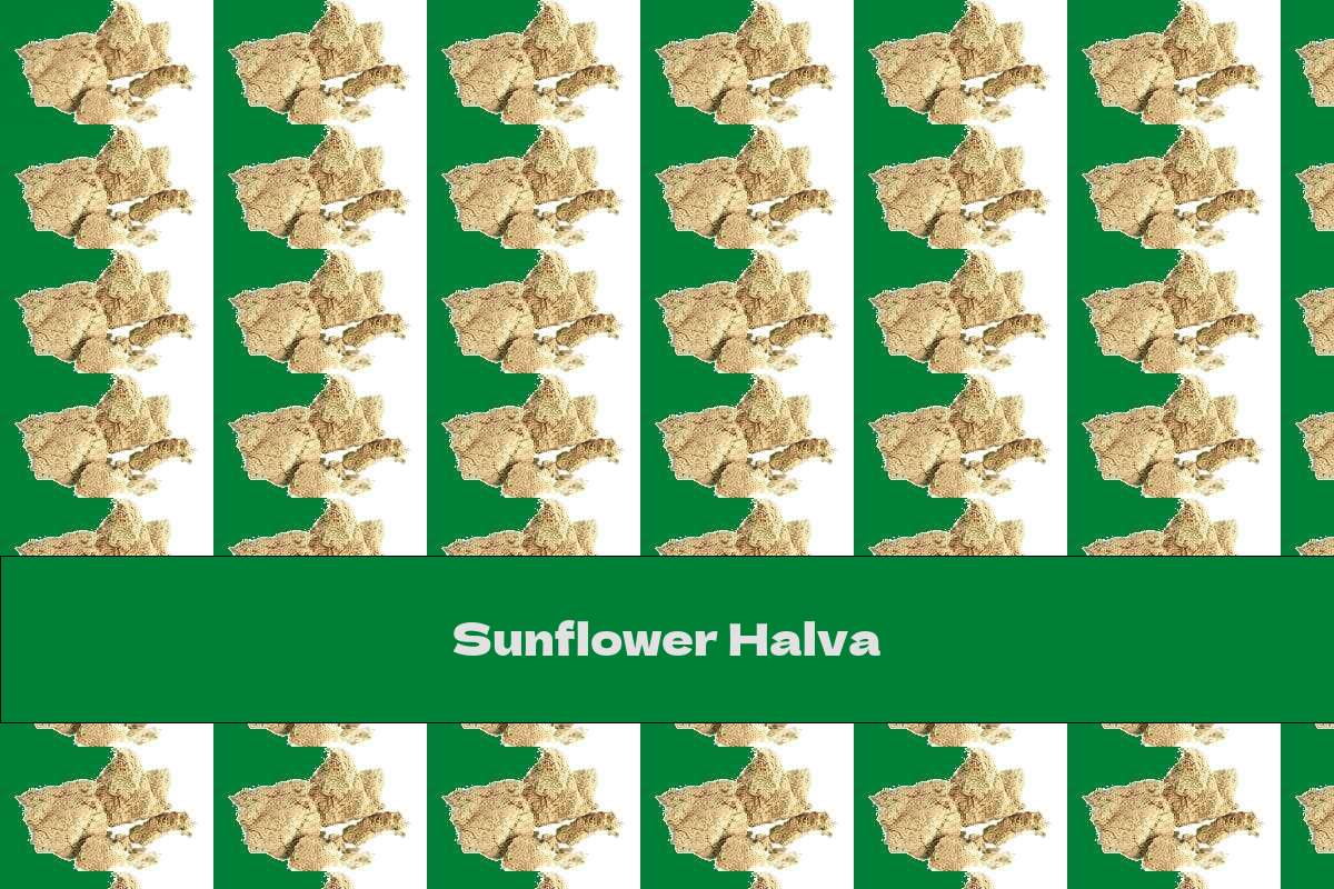 Sunflower Halva This Nutrition