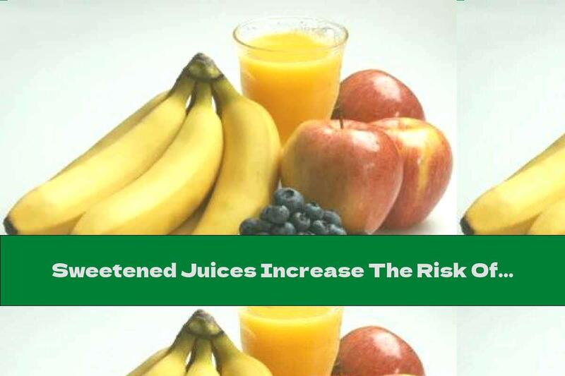 Sweetened Juices Increase The Risk Of Pancreatic Cancer
