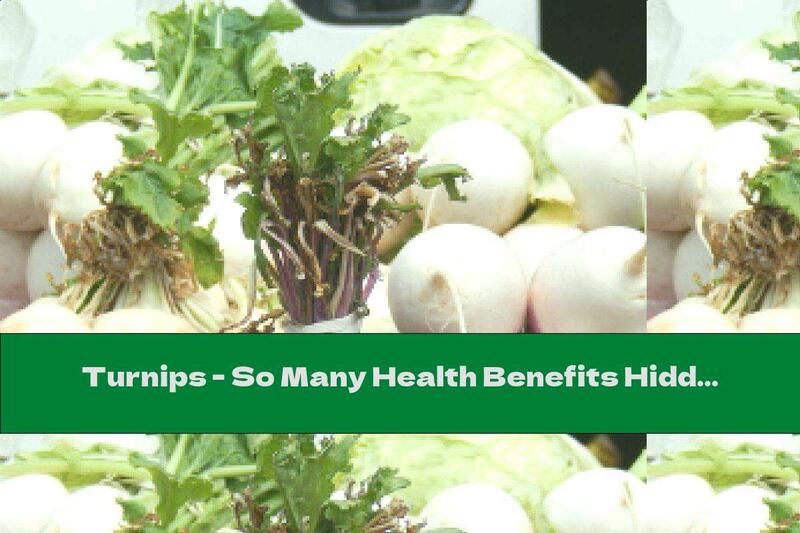 Turnips - So Many Health Benefits Hidden Underground
