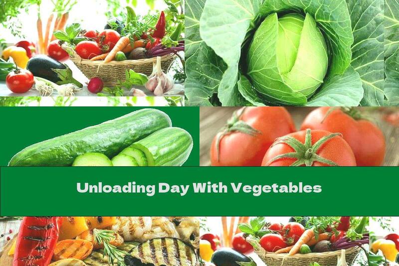 Unloading Day With Vegetables