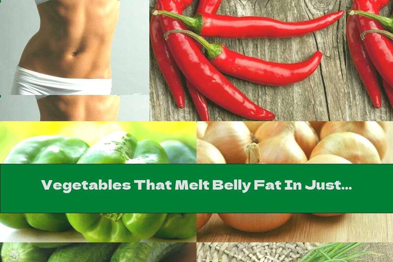 Vegetables That Melt Belly Fat In Just One Week