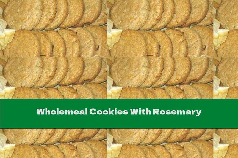 Wholemeal Cookies With Rosemary