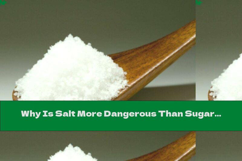 Why Is Salt More Dangerous Than Sugar !?