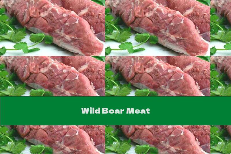 Wild Boar Meat