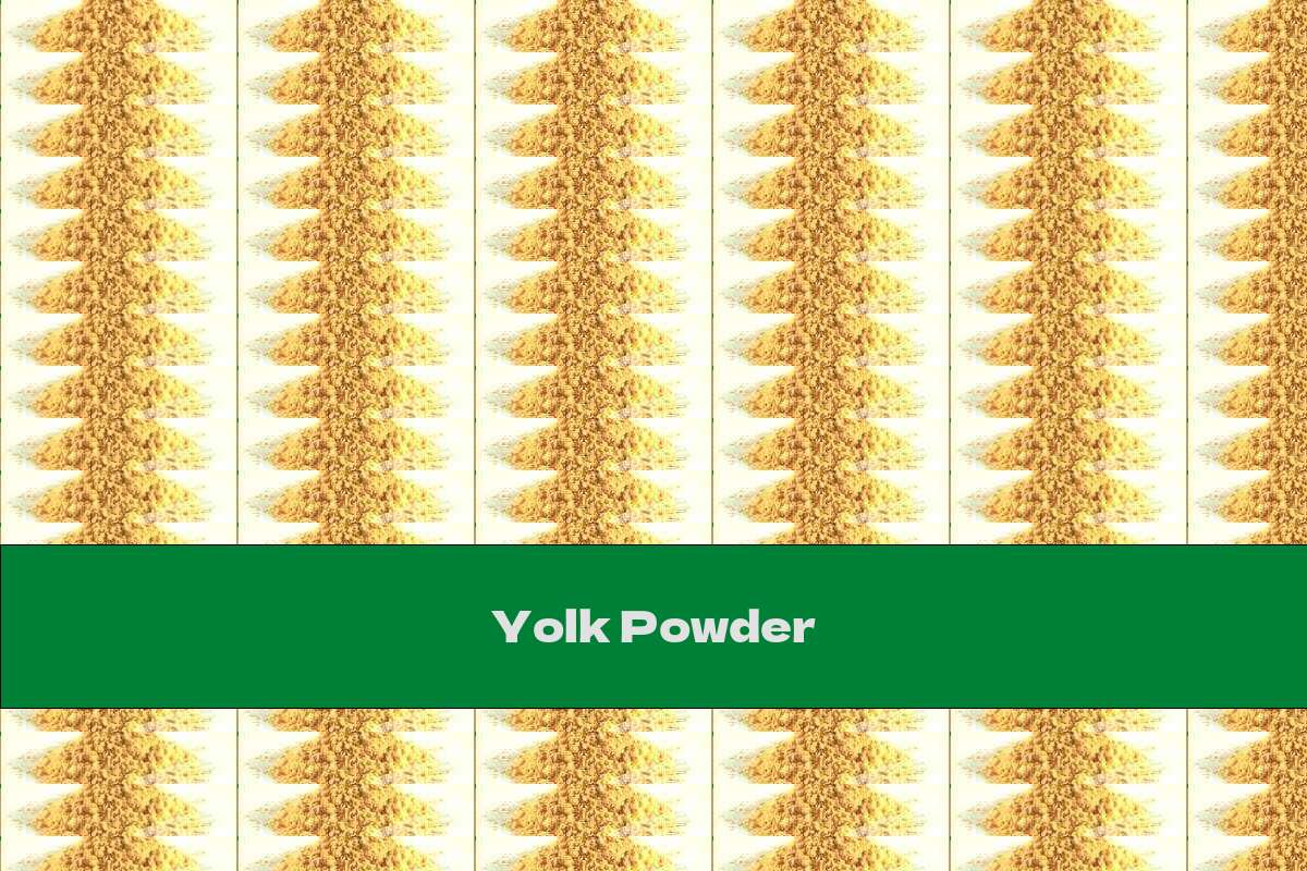 Yolk Powder